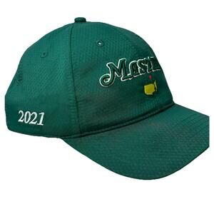Masters Golf Hat Cap 2021 Strapback Embroidered Augusta National Green Ahead USA